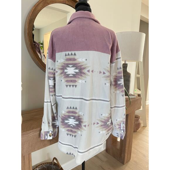 Simply southern fleece button up - Picture 2 of 4